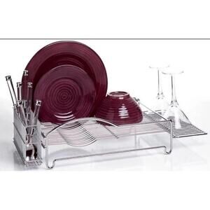 AMCO Ultra Stainless Steel Dish Rack Set ~~ Kitchen Must-Have